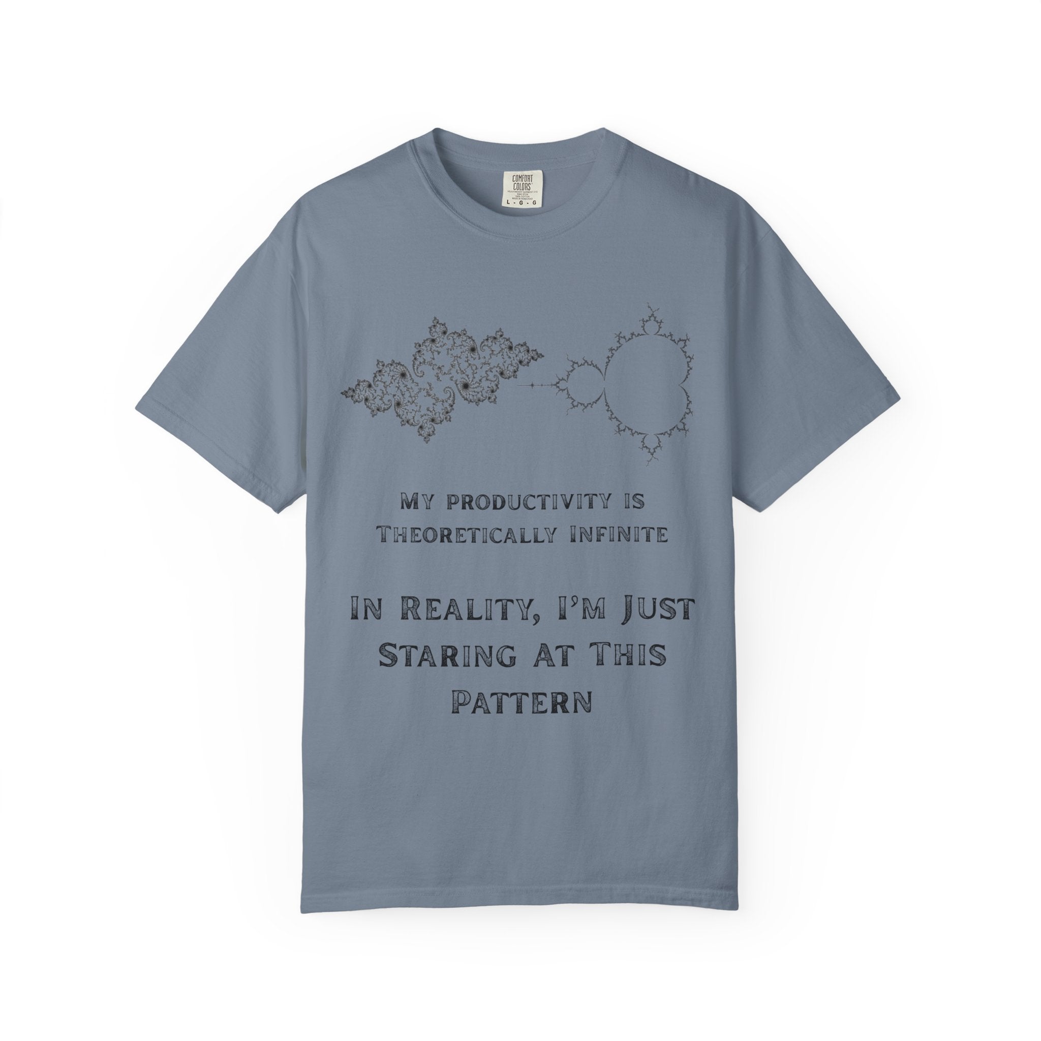 "Theoretically Infinite" Unisex Garment-Dyed Tee