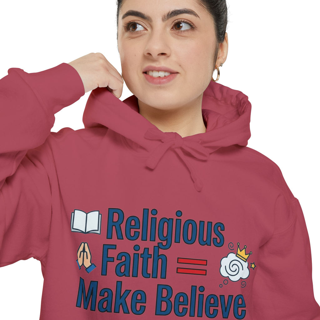 Make Believe Club Member | Garment-Dyed Hoodie — AttitudeShirts