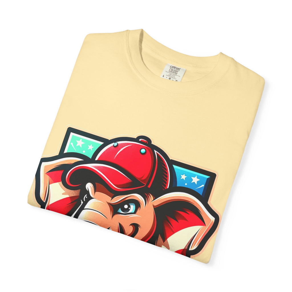 "The Patriot Elephant" Unisex Garment-Dyed T-shirt