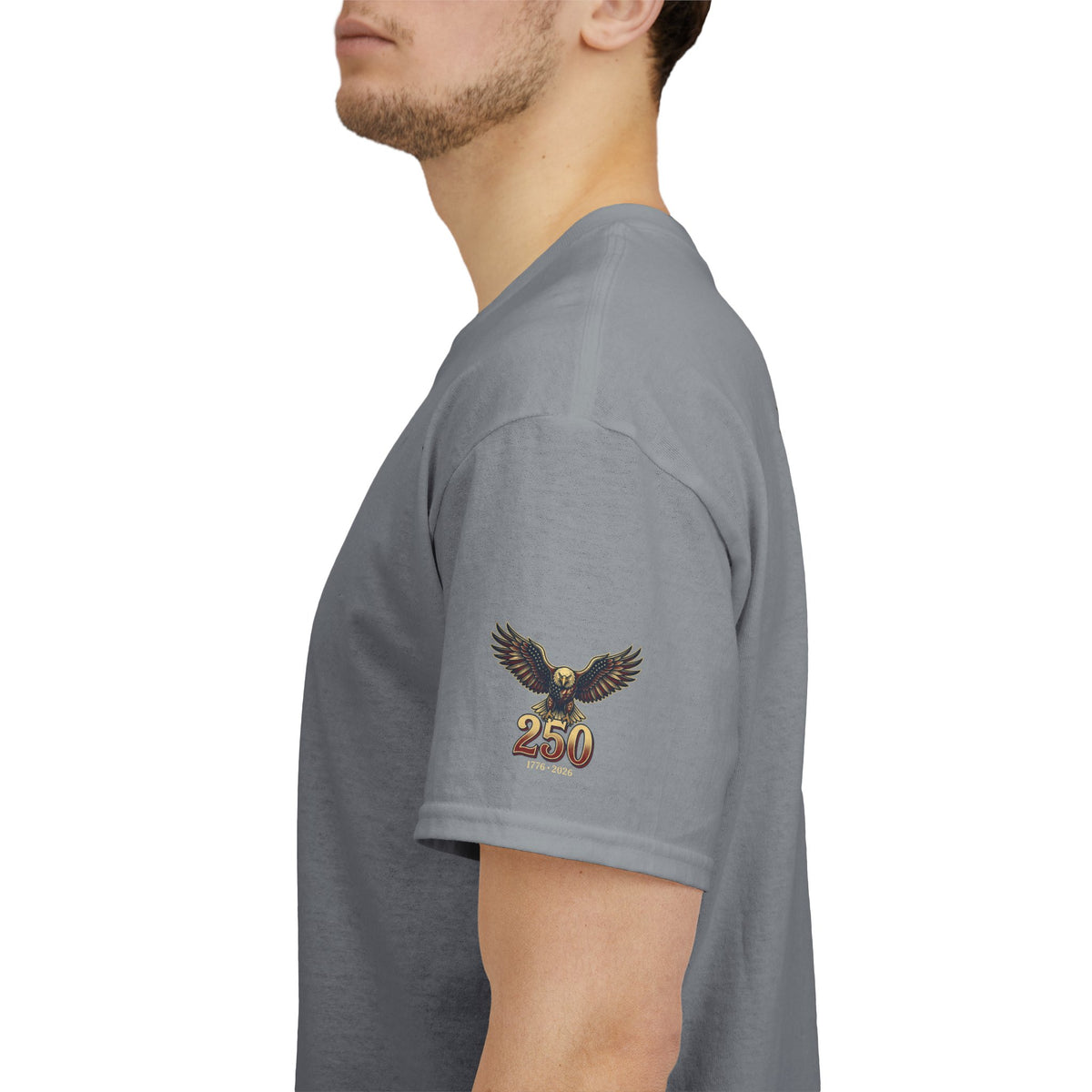 Color: Gravel | USA 250 Years Premium Graphic Tee