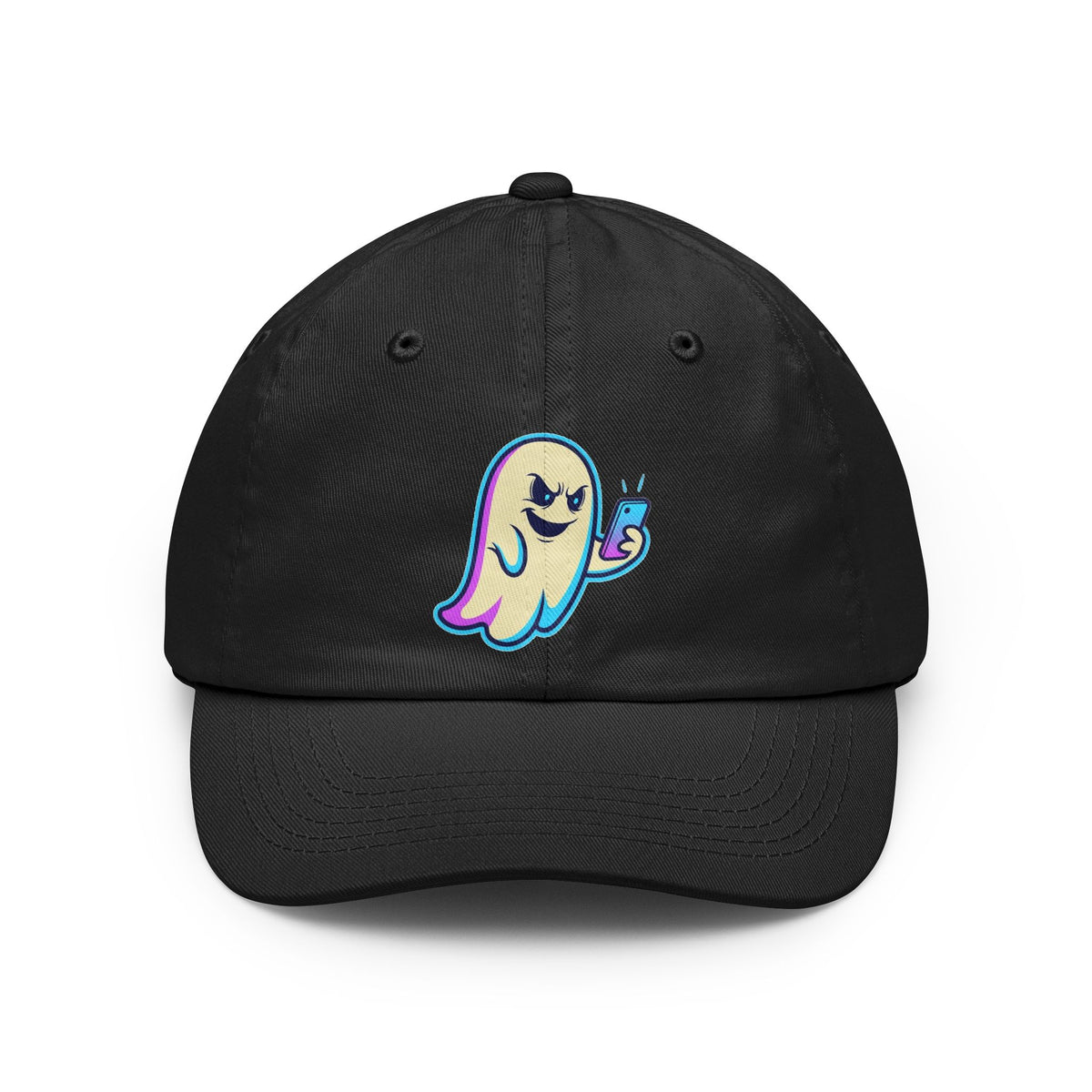 Color: Black | Ghosting Dad Hat — Graphic