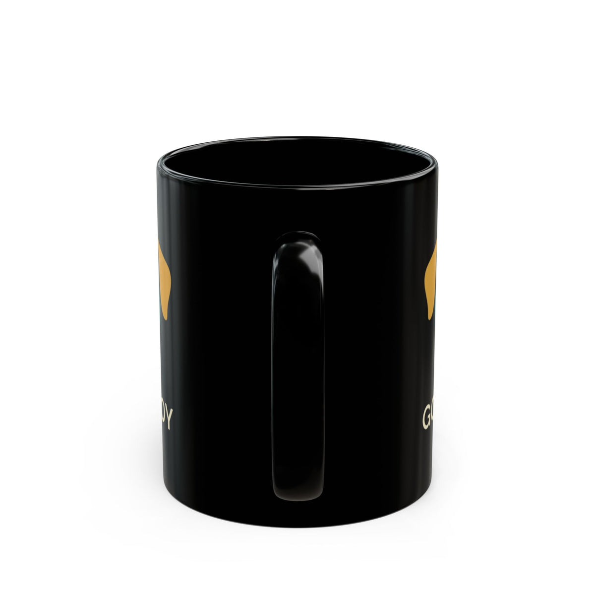 "I'm A Good Boy" Black Ceramic Mug — Graphic