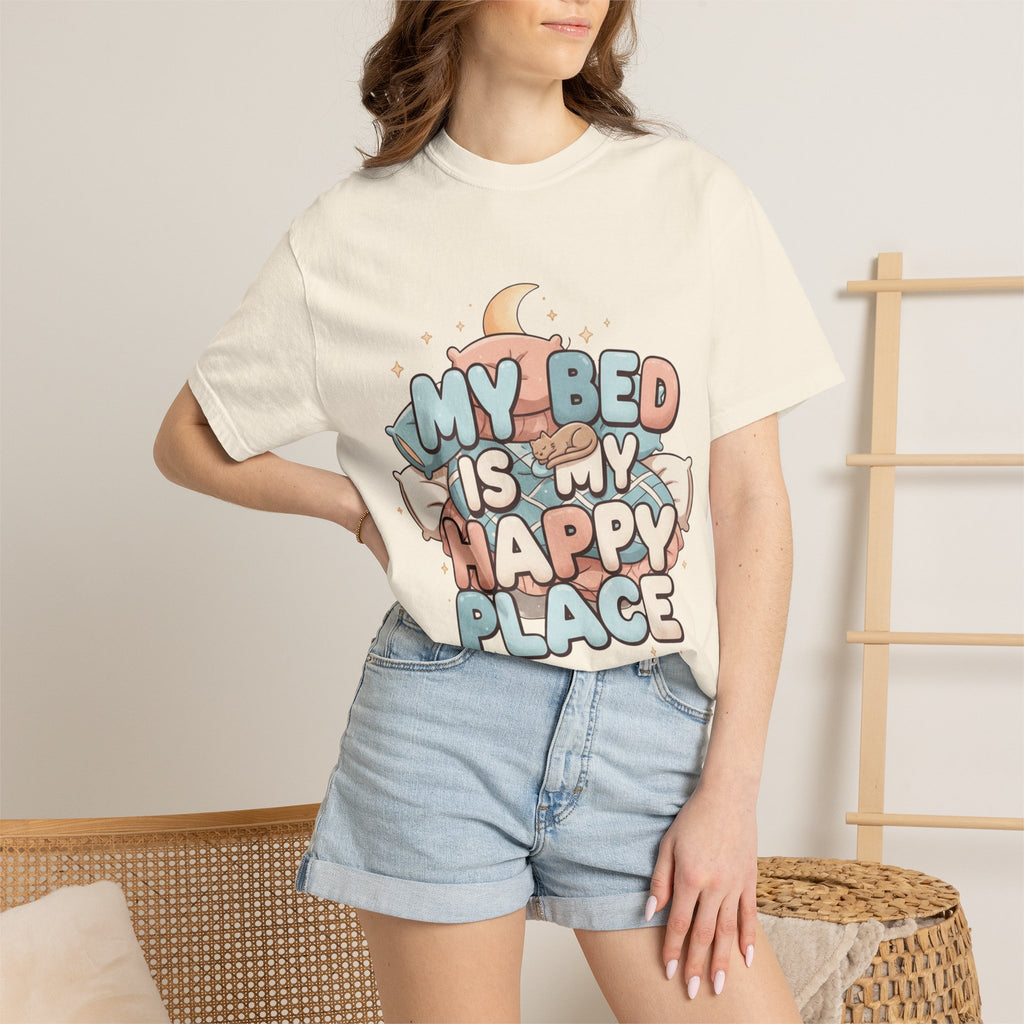Bed > People: A Love Story | Garment-Dyed Tee — AttitudeShirts