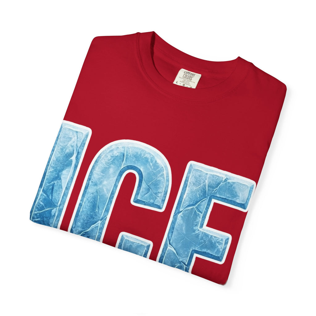 "ICE Cold Government" Unisex Garment-Dyed T-shirt