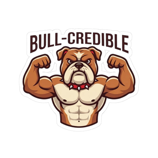 "Bull Credible" Sticker — Main