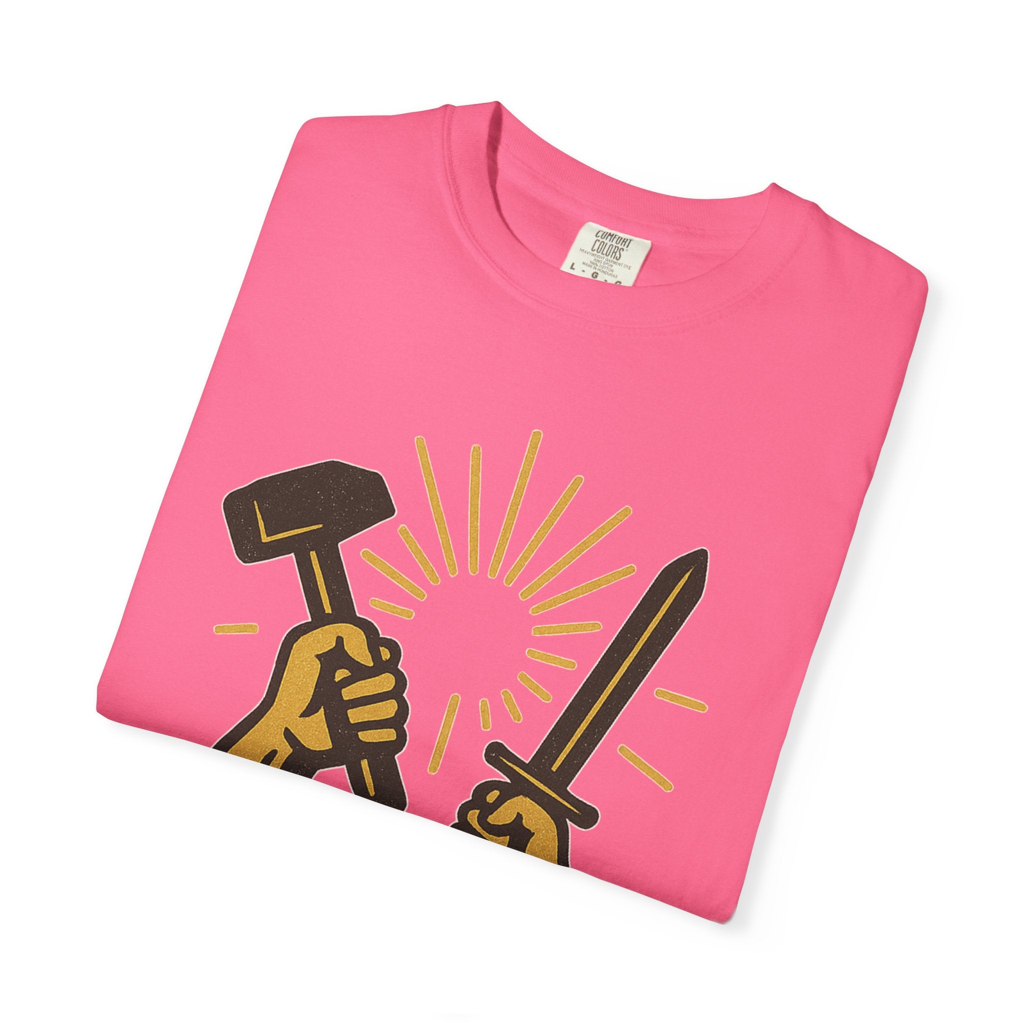 "Instruments in the Hands of God" Unisex Garment-Dyed T-shirt