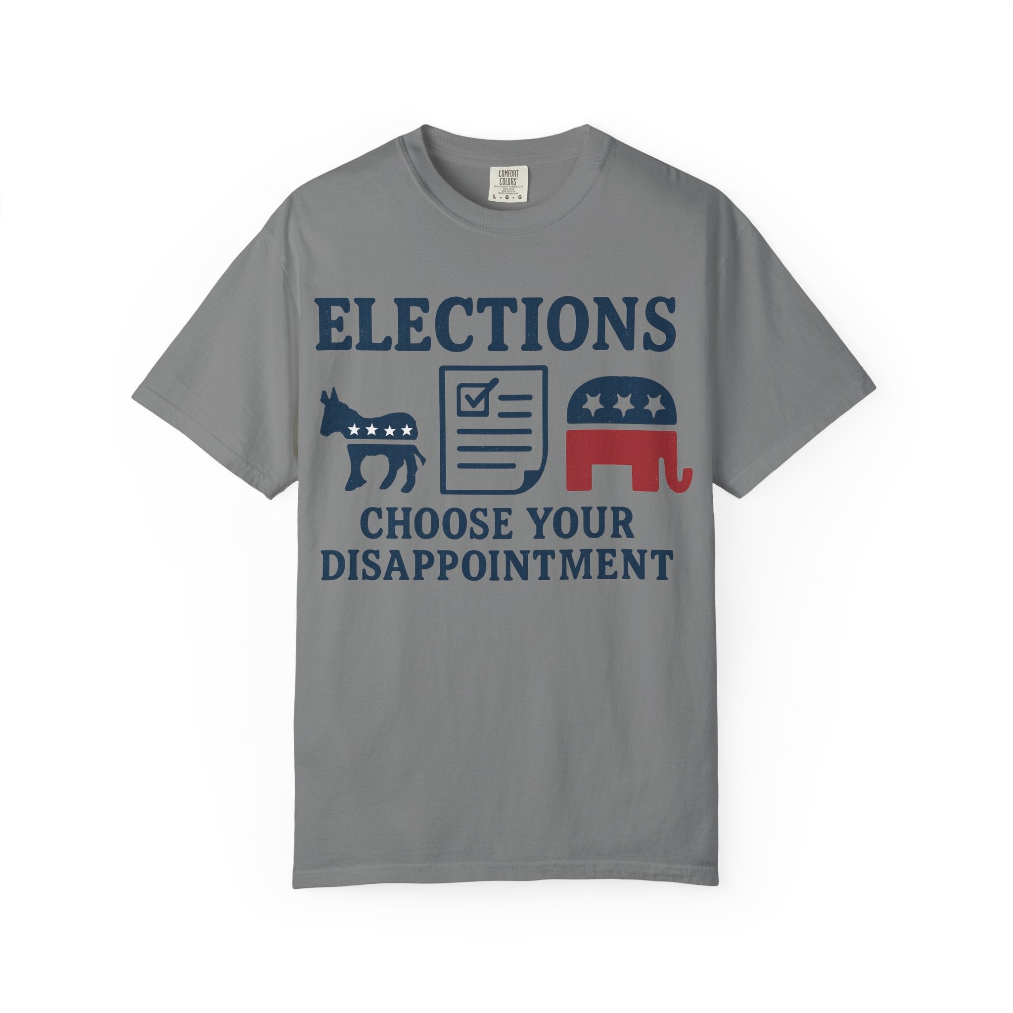 "Voting for the Best" Unisex Garment-Dyed T-shirt