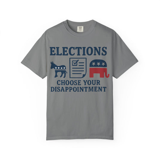 "Voting for the Best" Unisex Garment-Dyed T-shirt