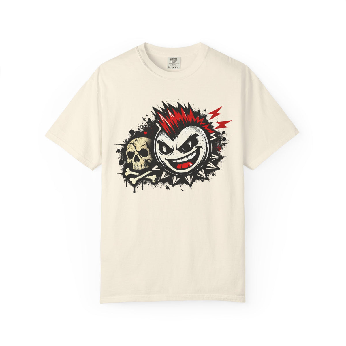 Color: Ivory | Pure Uncut Attitude | Garment-Dyed Tee — AttitudeShirts