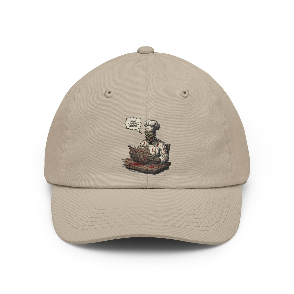 Color: Stone | Bon Appetit Bitch Dad Hat