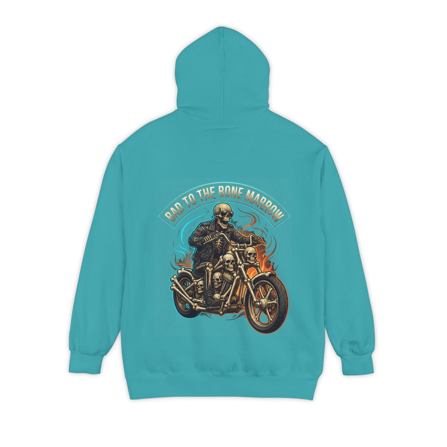"Bad to the Bone Marrow" Garment-Dyed Hoodie
