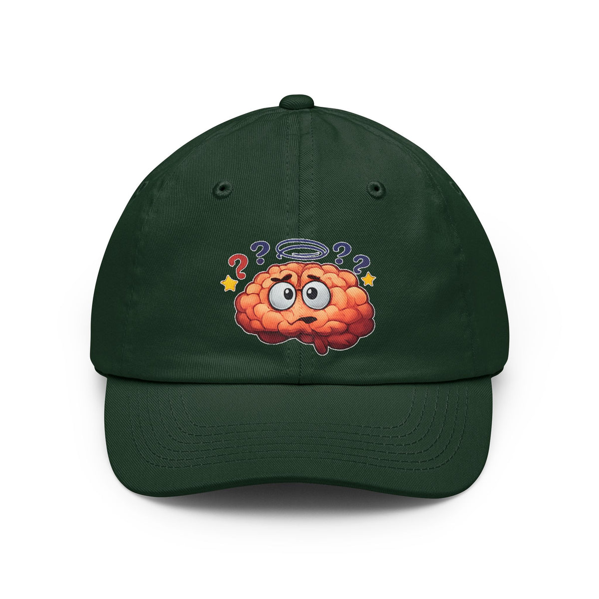 Color: Forest Green | Error 404: Brain Not Found | Dad Hat — AttitudeShirts