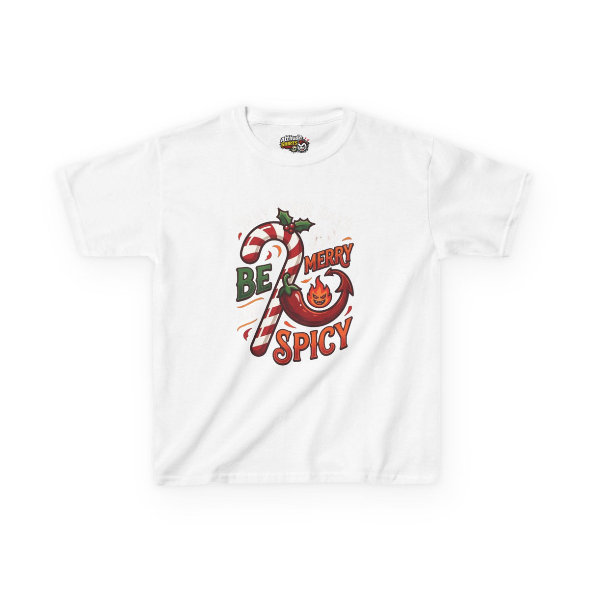 "May Your Days Be Merry and Spicy" Kids Tee