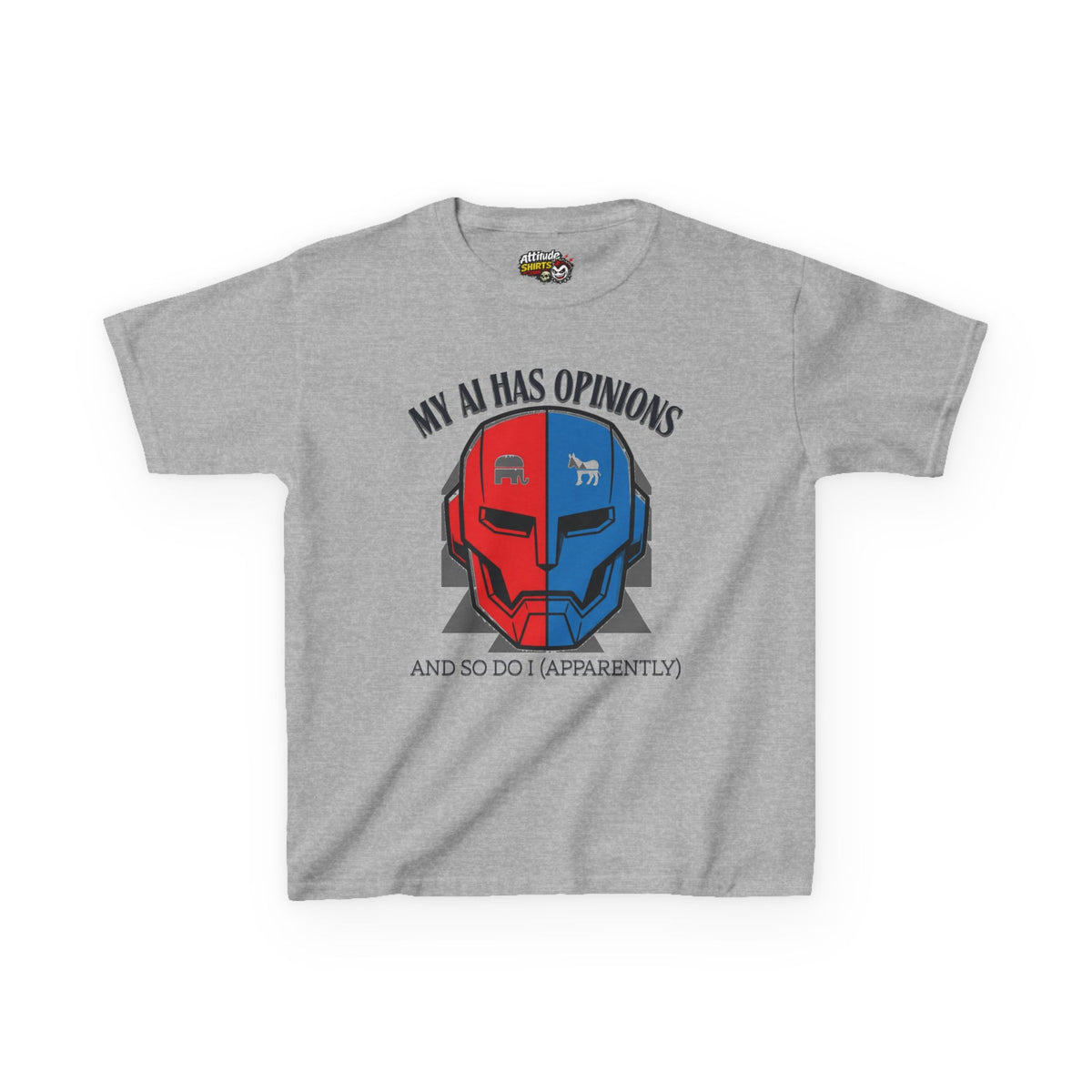 "My AI Has Opinions" Kids Tee