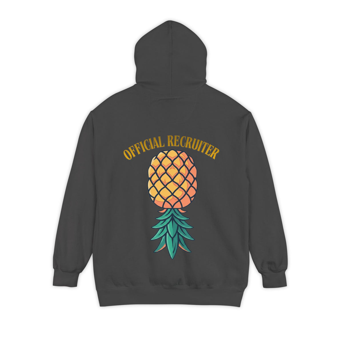 Color: Pepper | Official Recruiter Garment-Dyed Hoodie