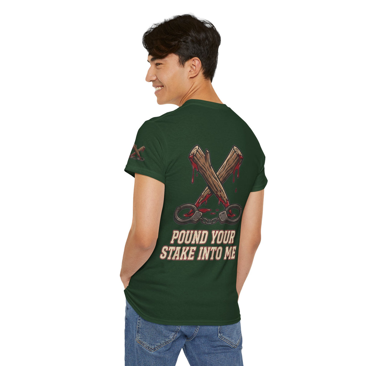 "Pound Your Stake In Me" Premium Graphic Tee