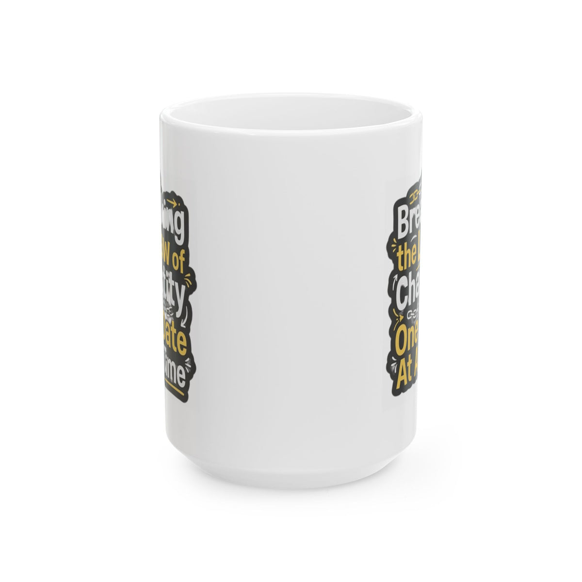 "Breaking the Law of Chastity" White Ceramic Mug