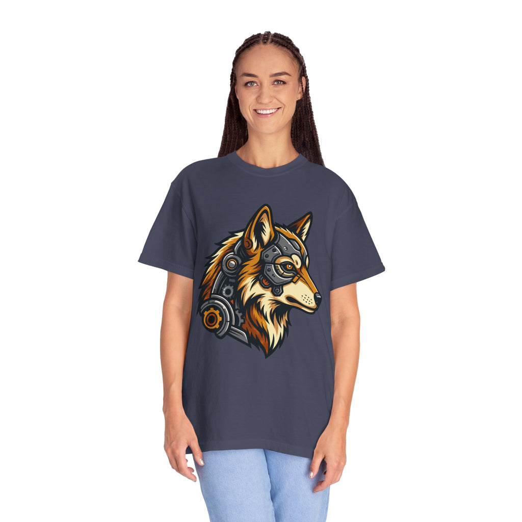 "Cyber Dog" Unisex Garment-Dyed Tee