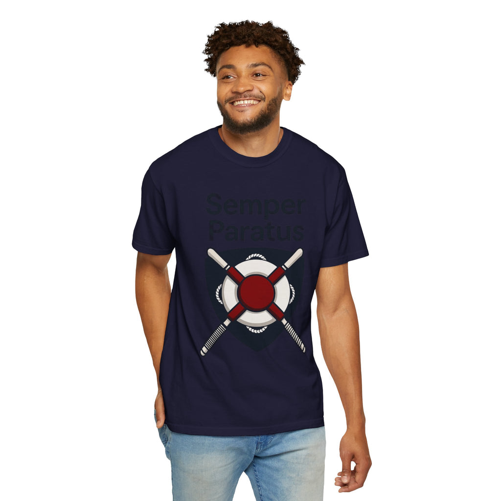 "Semper Paratus" Unisex Garment-Dyed T-shirt