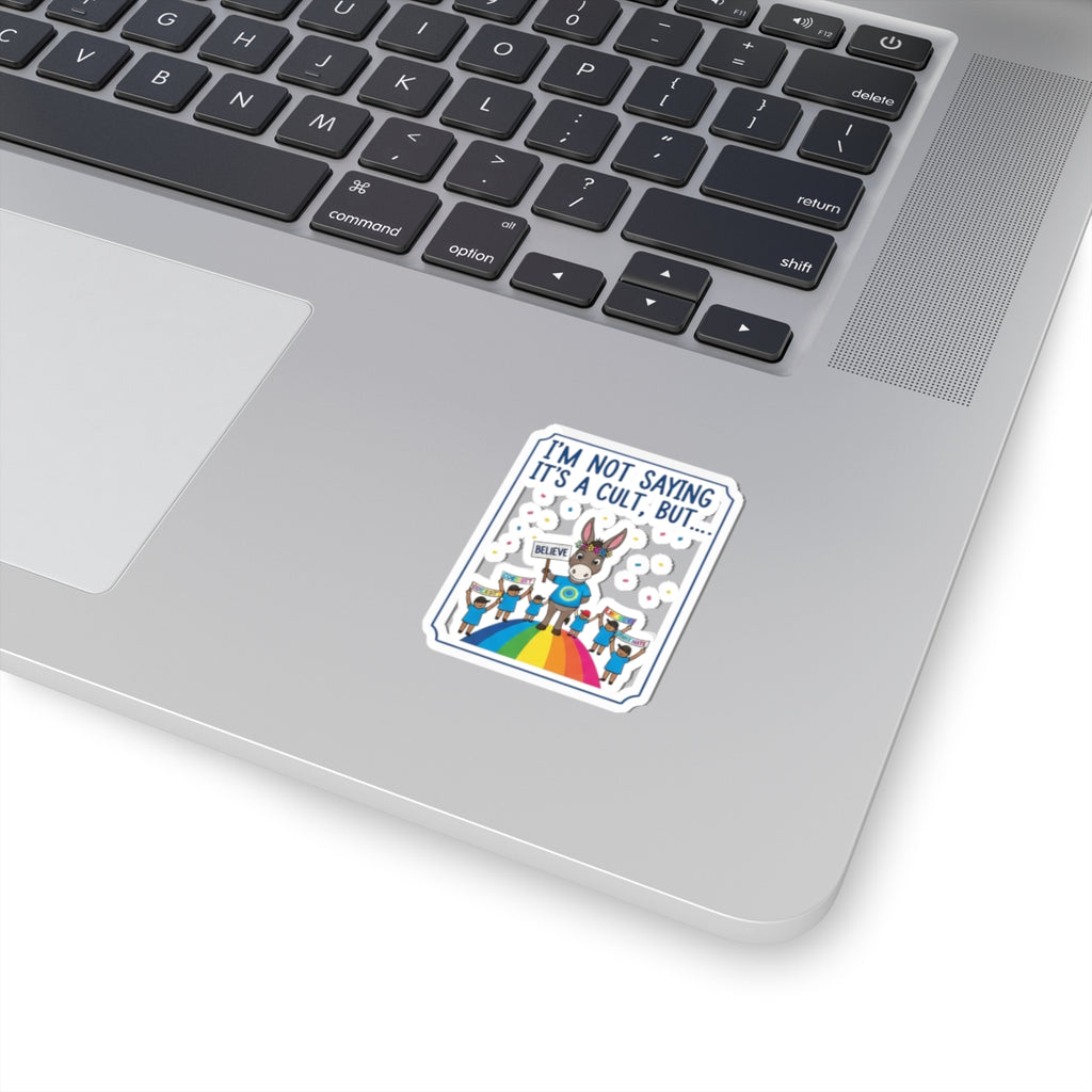 Cult: Liberal Edition | Kiss-Cut Sticker — AttitudeShirts