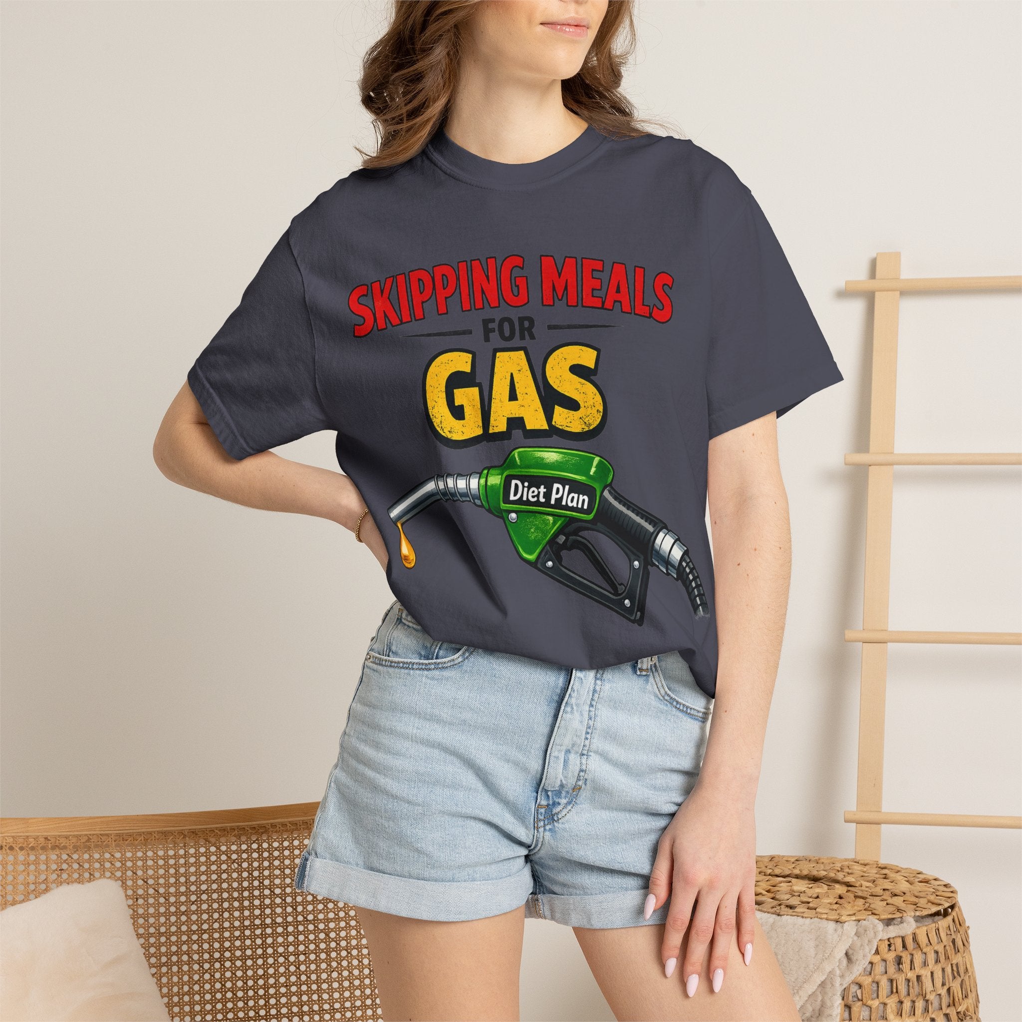 "The High-Octane Diet Plan" Unisex Garment-Dyed T-shirt