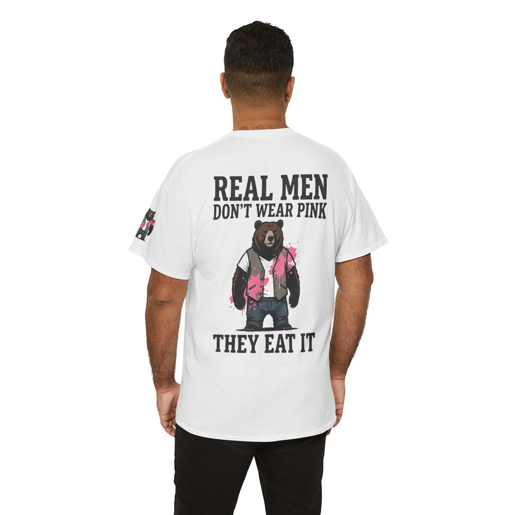 "Real Men Eat Pink" Premium Graphic Tee