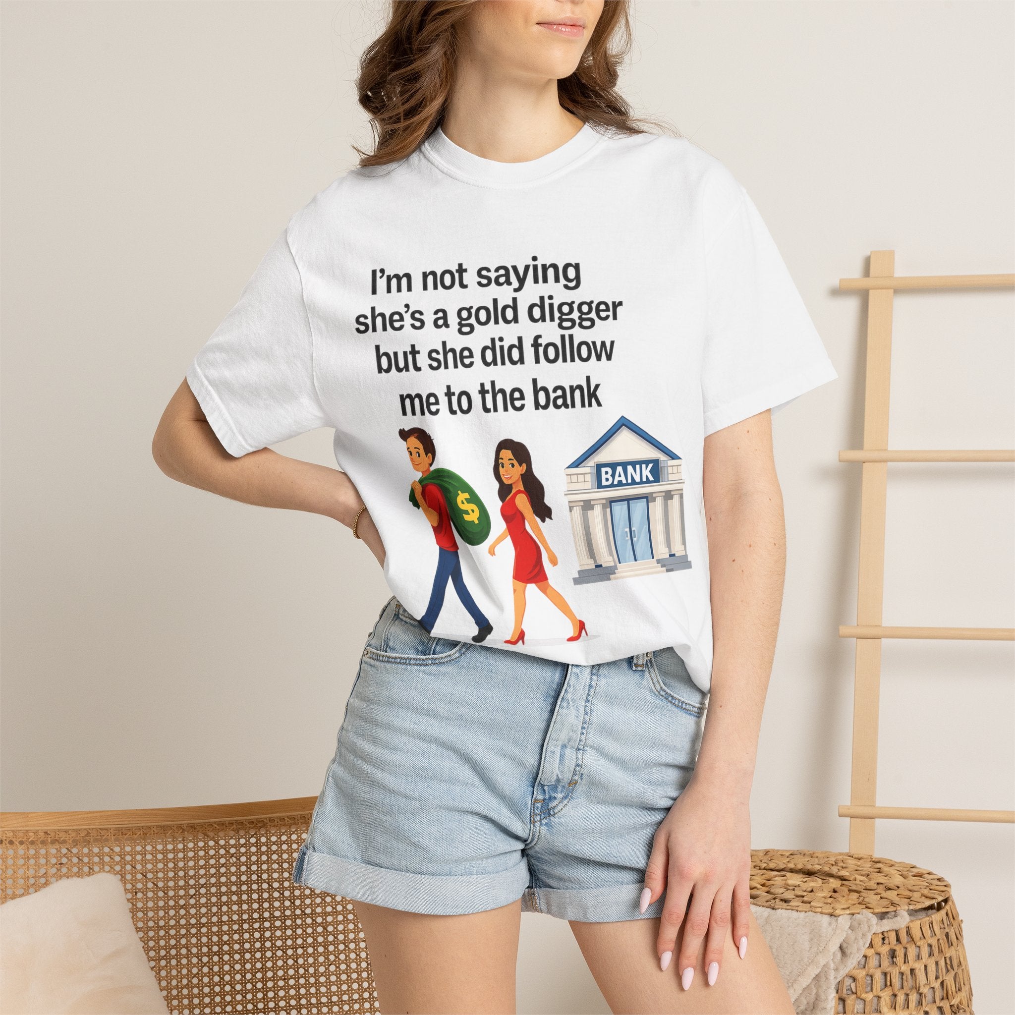 "Gold Digger" Unisex Garment-Dyed T-shirt
