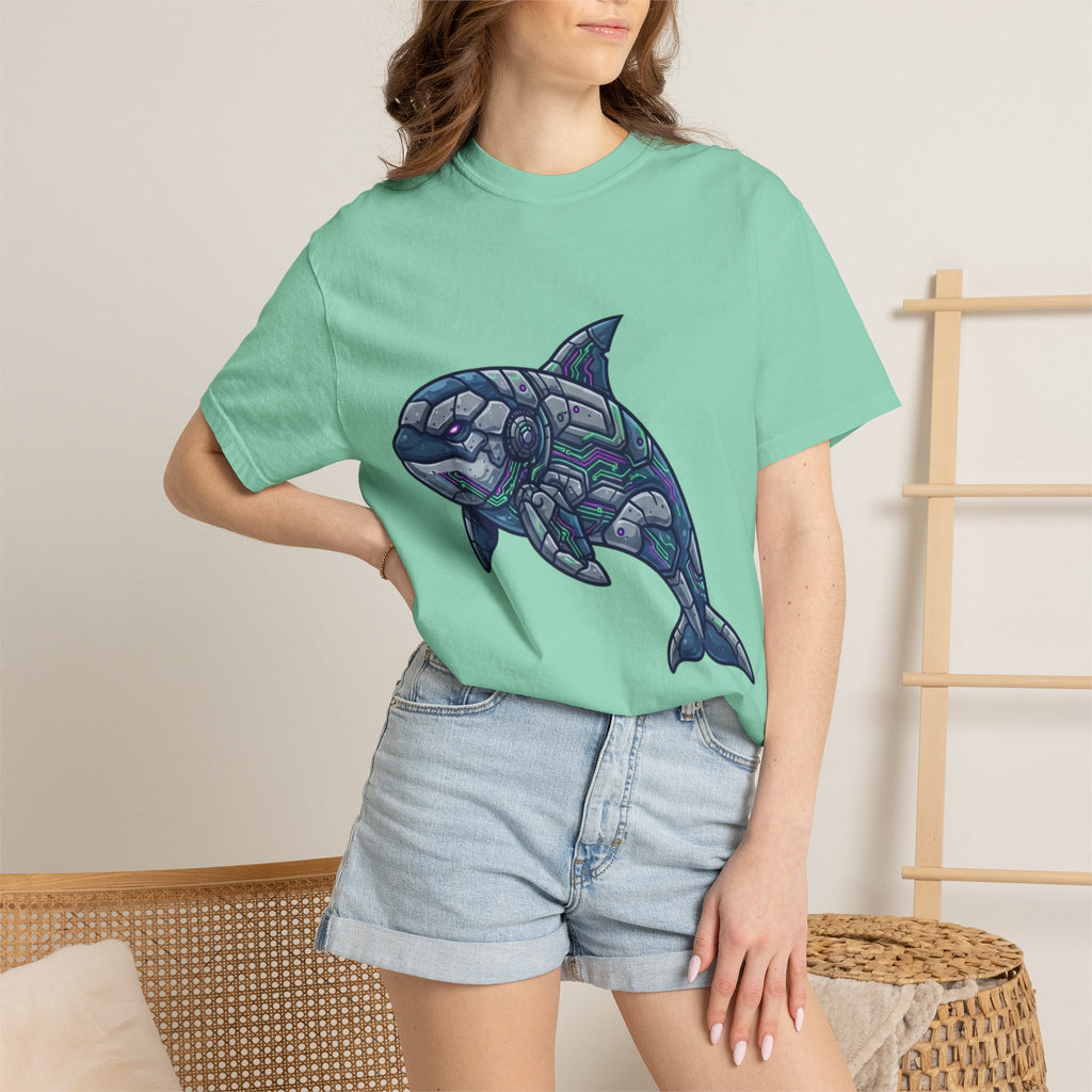 "Killer Whale" Unisex Garment-Dyed Tee