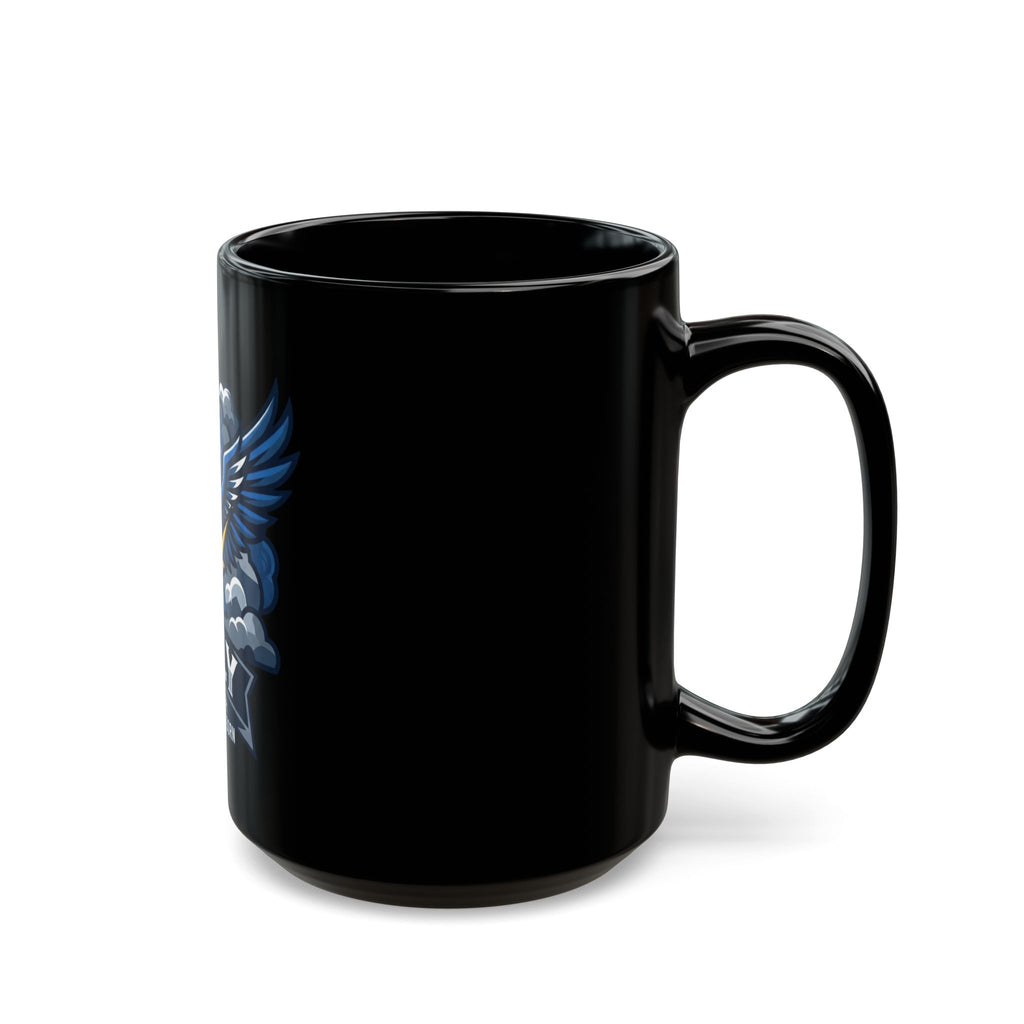 "July Legend" Black Ceramic Mug