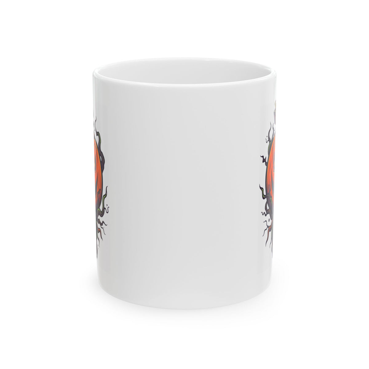 "Current Politics" White Ceramic Mug — Graphic