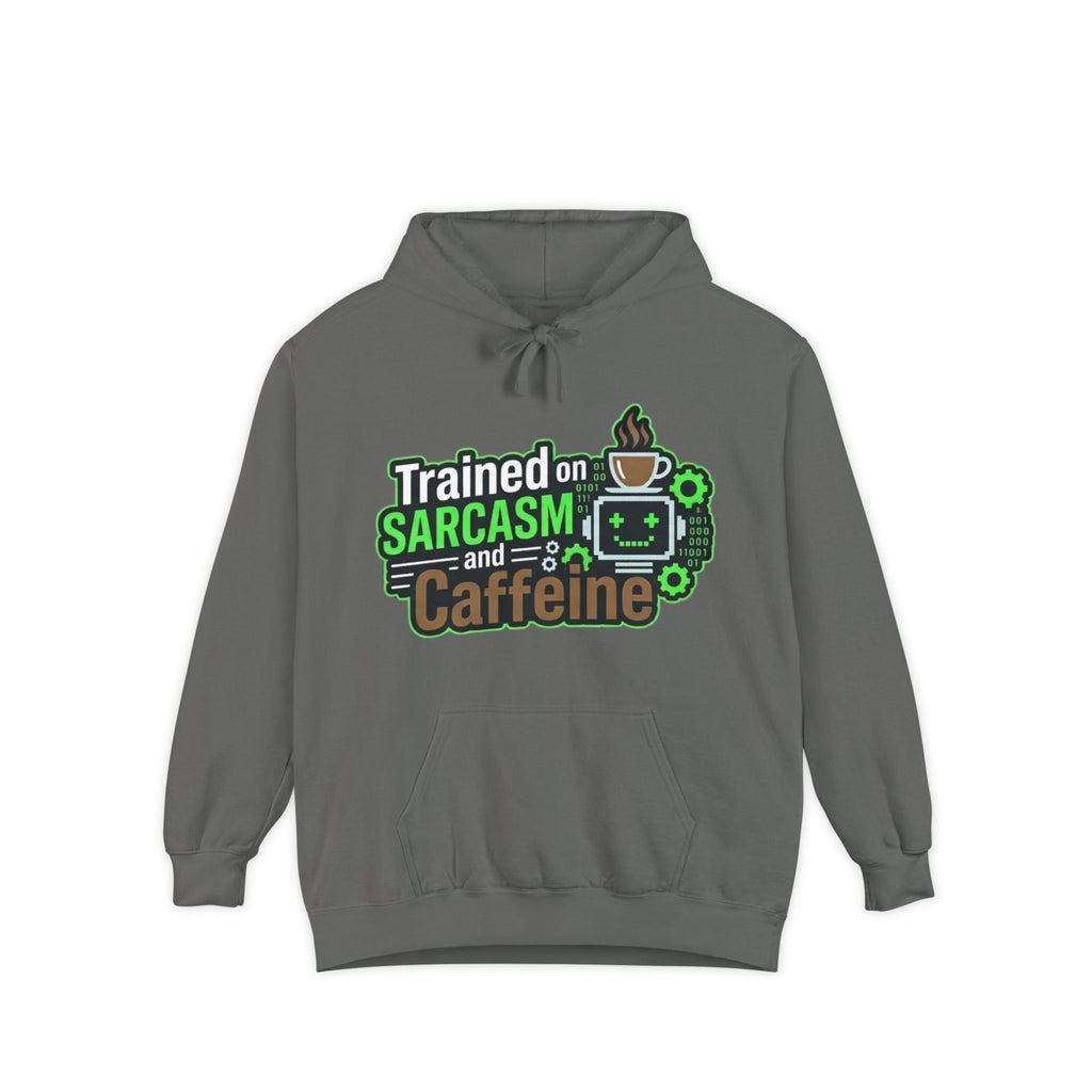Sarcasm Training Graduate | Garment-Dyed Hoodie — AttitudeShirts