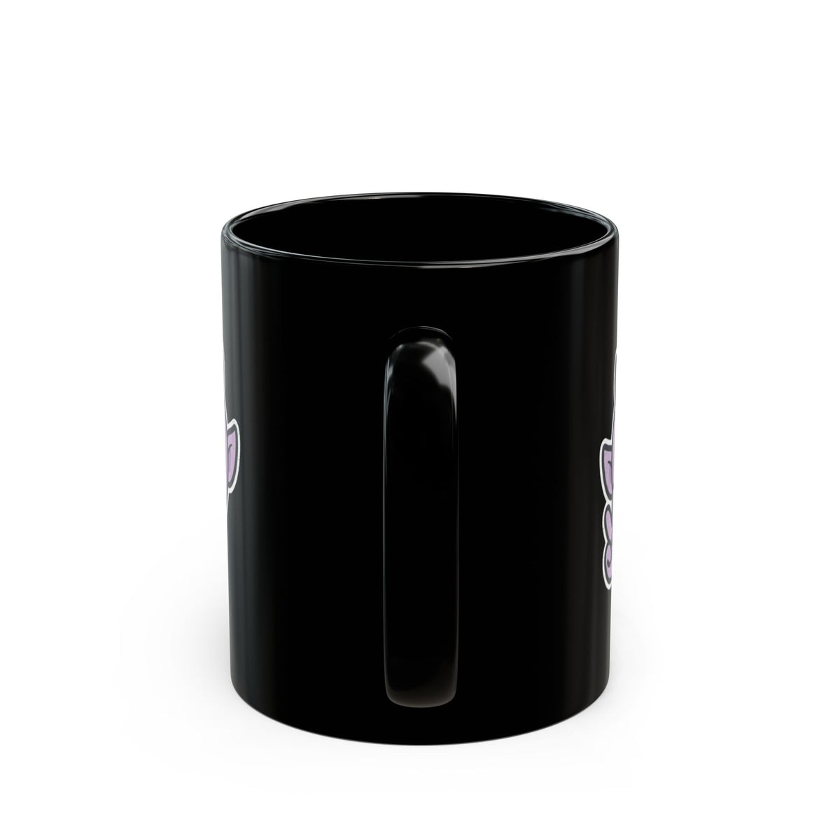 "Good Book Series He Called Them Out Of Me" Black Ceramic Mug — Graphic