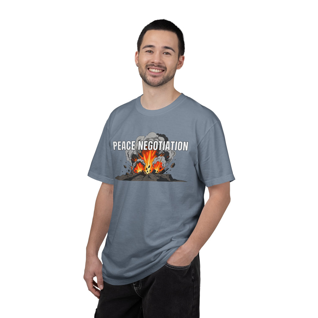 "Peace Negotiation" Unisex Garment-Dyed Tee