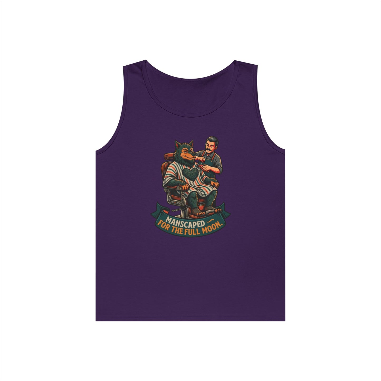 "Manscaped for the Full Moon" Tank Top