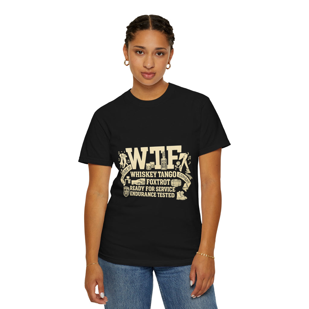 WTF Nature of Combat | Garment-Dyed Tee — AttitudeShirts