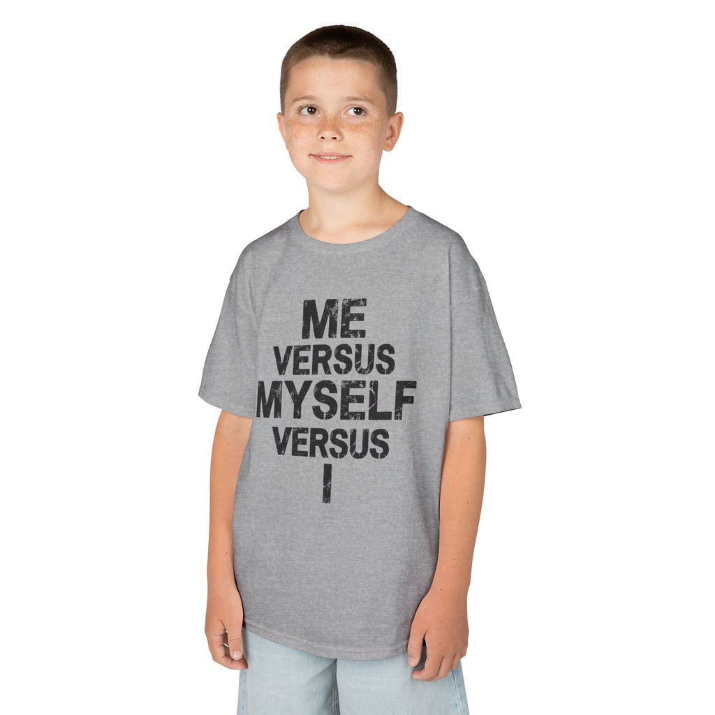 "Me vs Myself vs I" Kids Tee