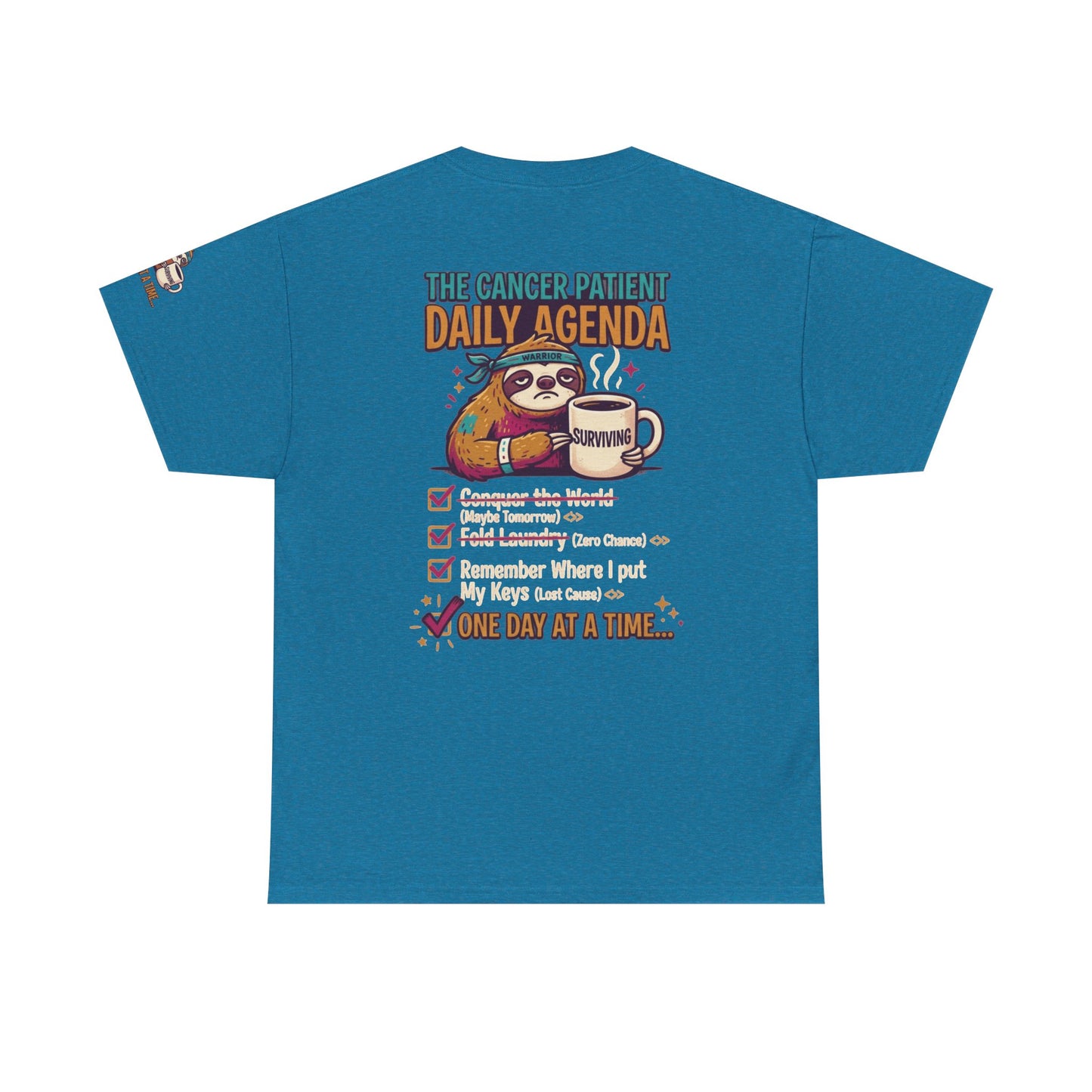 "Cancer One Day At A Time" Premium Graphic Tee