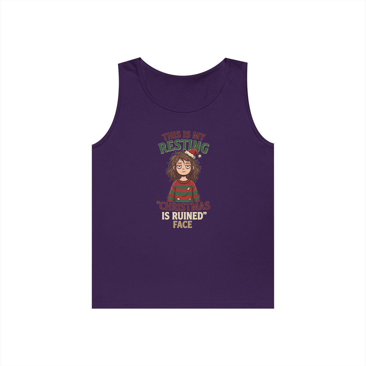 "Christmas Is Ruined" Tank Top