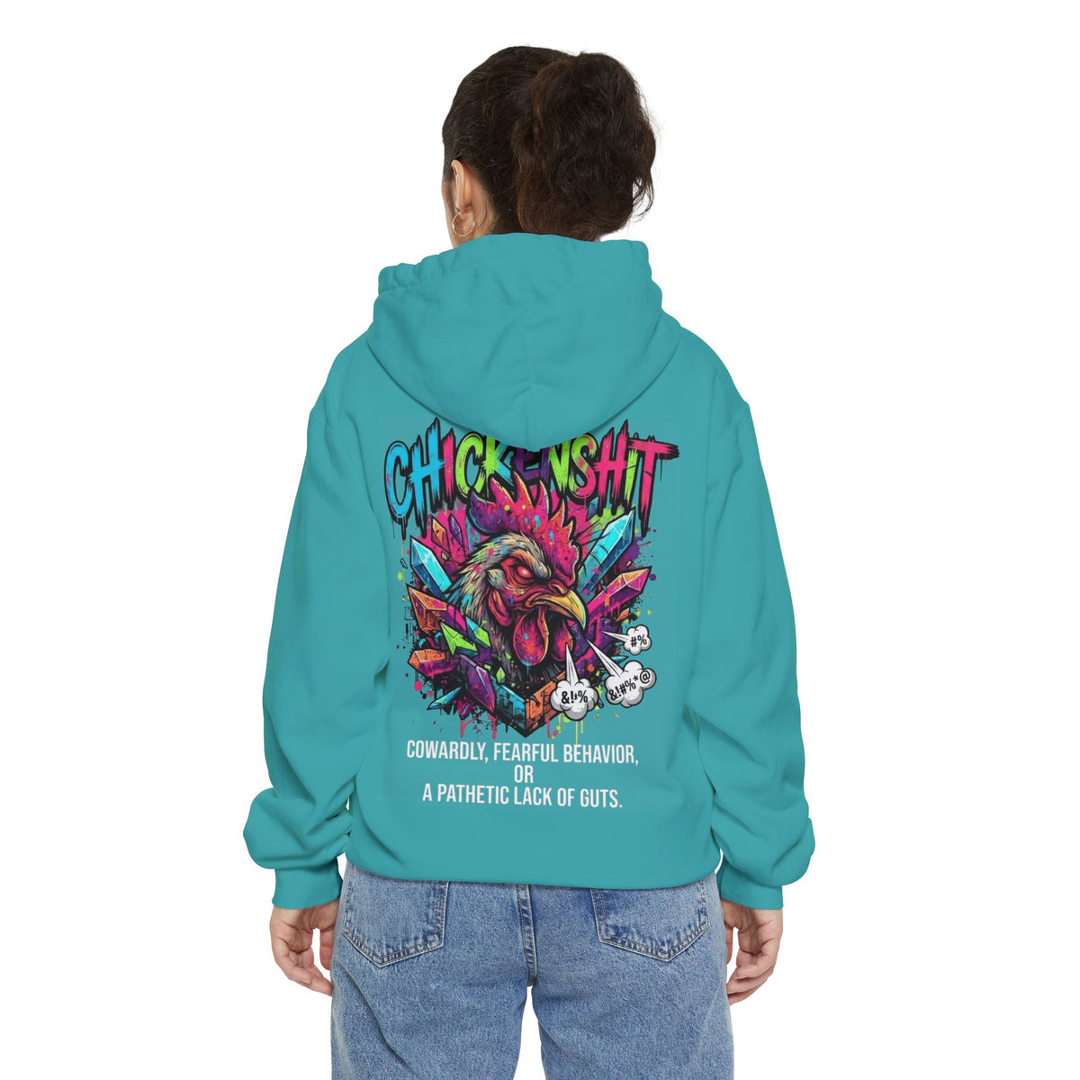 Color: Seafoam | Chickenshit Garment-Dyed Hoodie