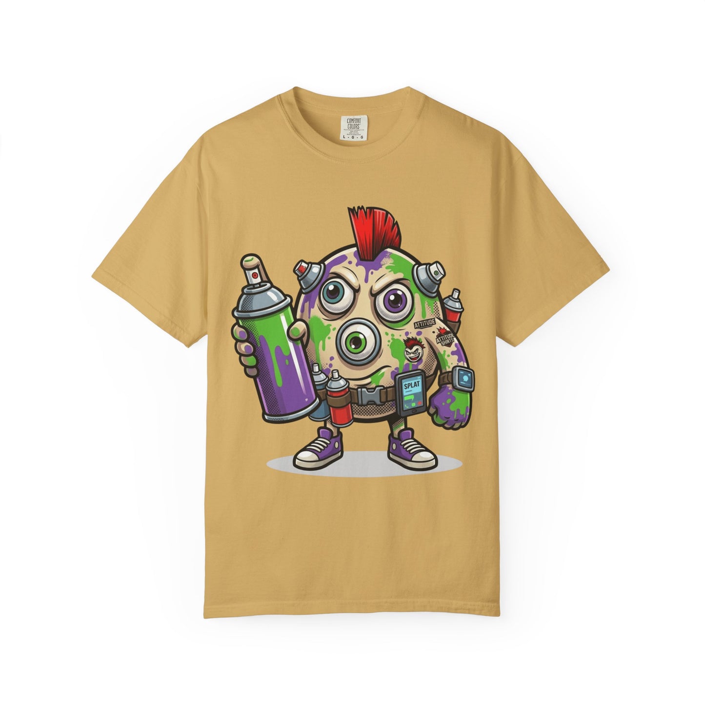"Graffiti" Unisex Garment-Dyed Tee
