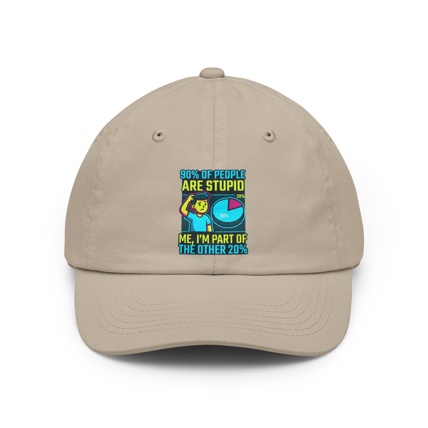 "90% Of People Are Stupid" Dad Hat
