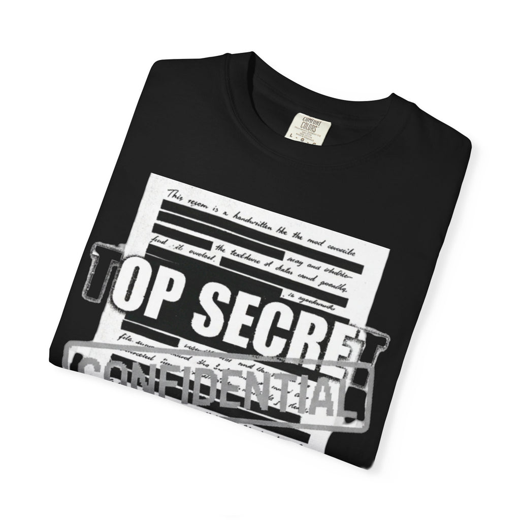 Classified Information Enthusiast | Garment-Dyed Tee — AttitudeShirts