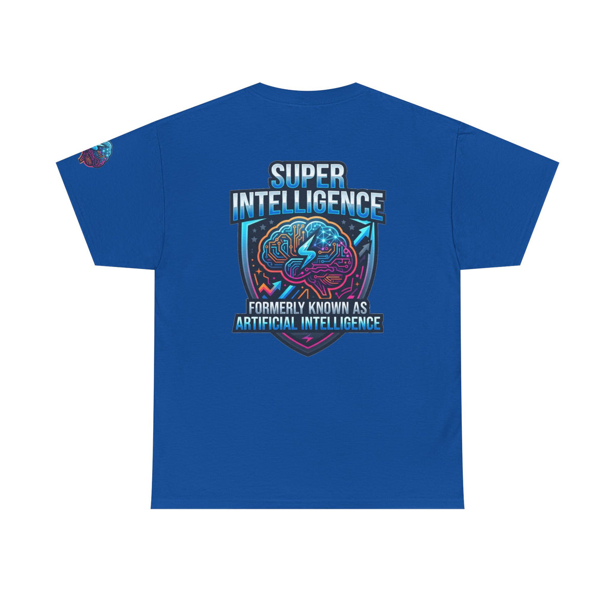 Color: Royal | Super Intelligence Premium Graphic Tee