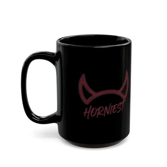 "I Don't Need Therapy" Black Ceramic Mug — Graphic