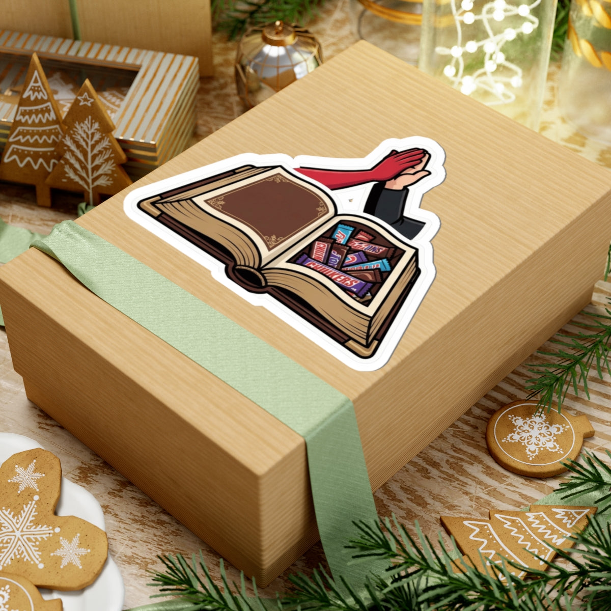 "Working For The Sweet Stuff" Sticker