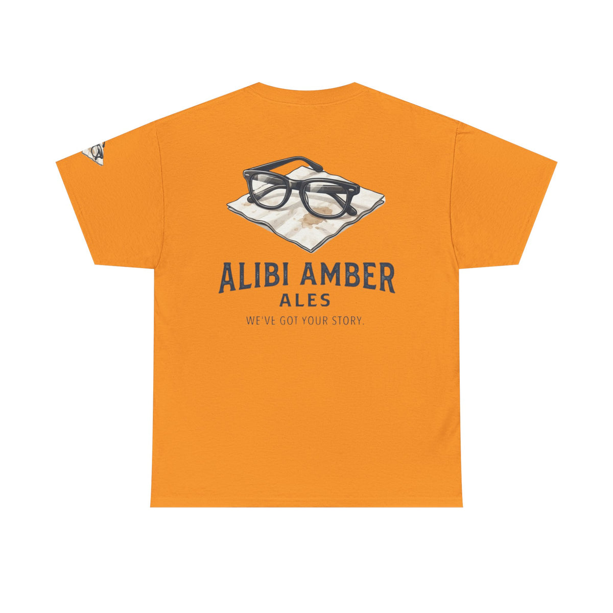 Color: Tennessee Orange | Alibi Amber Ales Premium Graphic Tee
