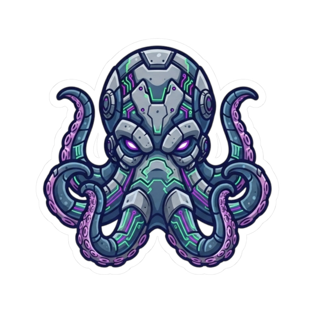 "Cyber Octopus" Sticker