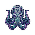 "Cyber Octopus" Sticker