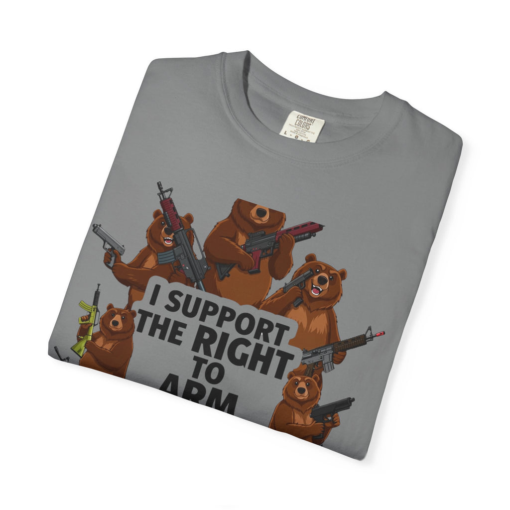 Arm Bears, Not People | Garment-Dyed Tee — AttitudeShirts