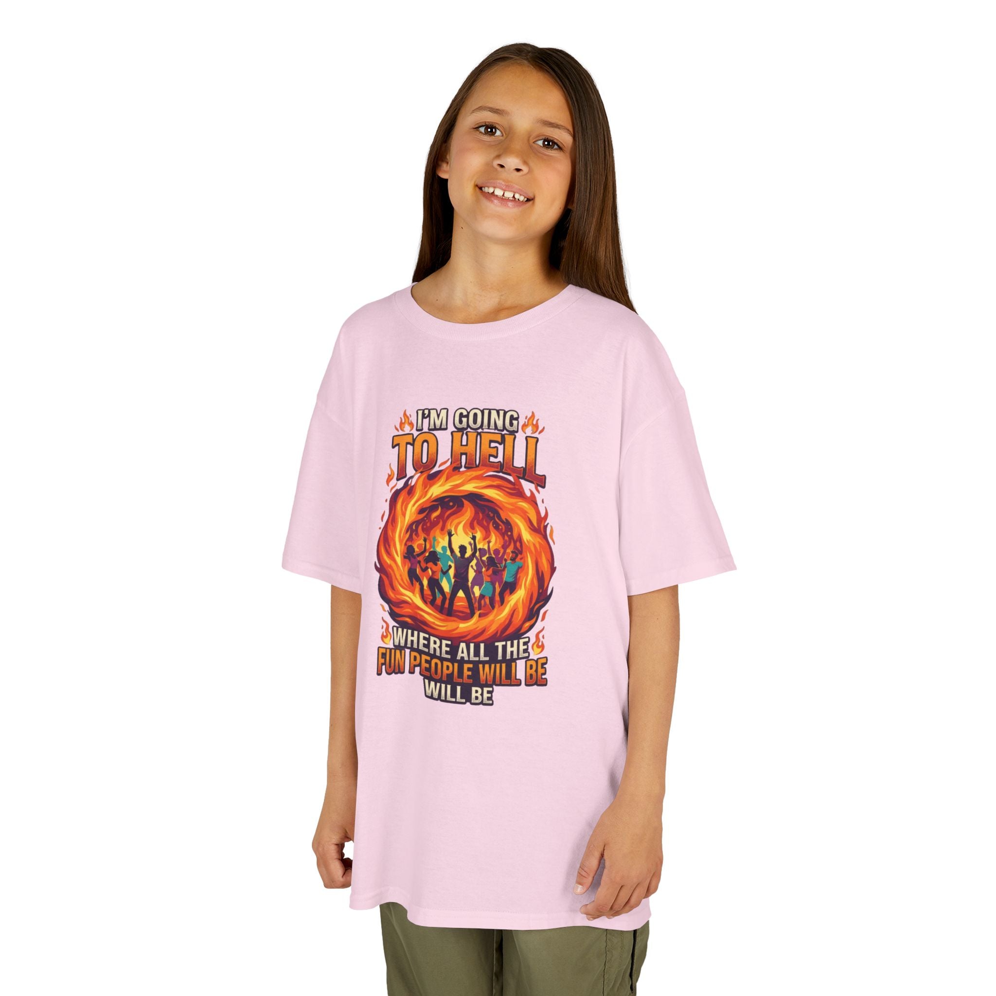 "I'm Going to Hell" Kids Tee
